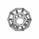 Dodecahedron In Freecad | High-Quality CAD Model_60_30_degree_snapshot