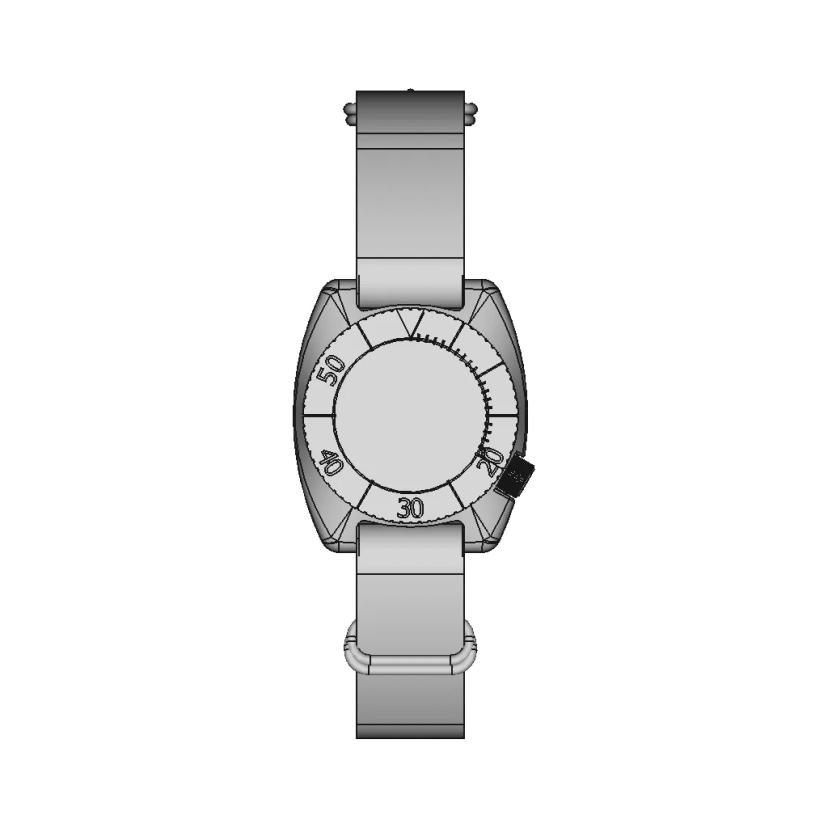 Diver Watch Mod 02: Turtle With Nato Strap. | 3D Engineering Design File
