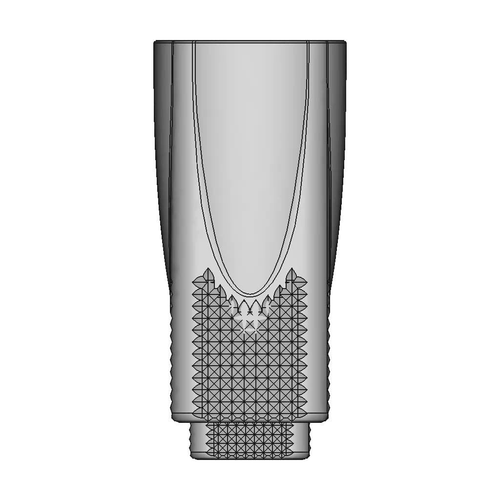 Cut Crystal Vase - Standard Mechanical Component_0_270_degree_snapshot