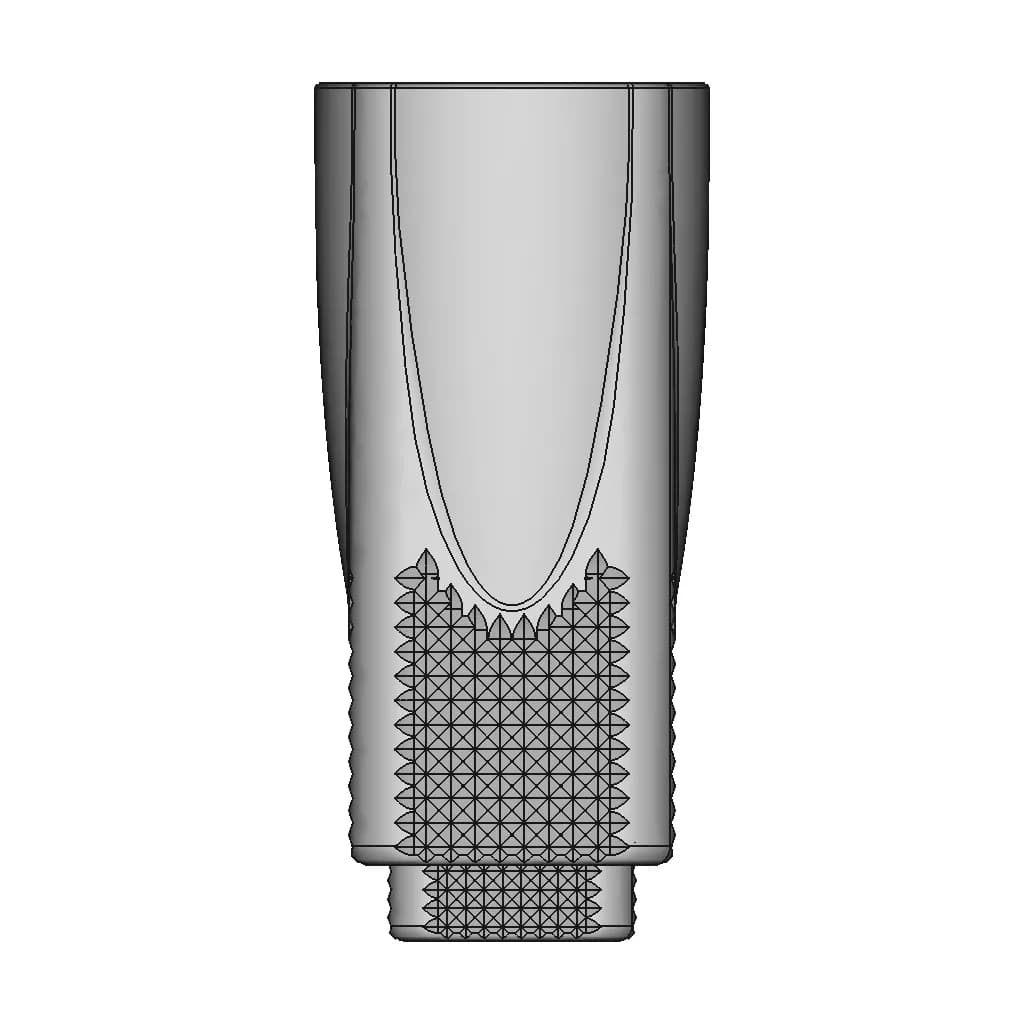 Cut Crystal Vase - Standard Mechanical Component_0_90_degree_snapshot