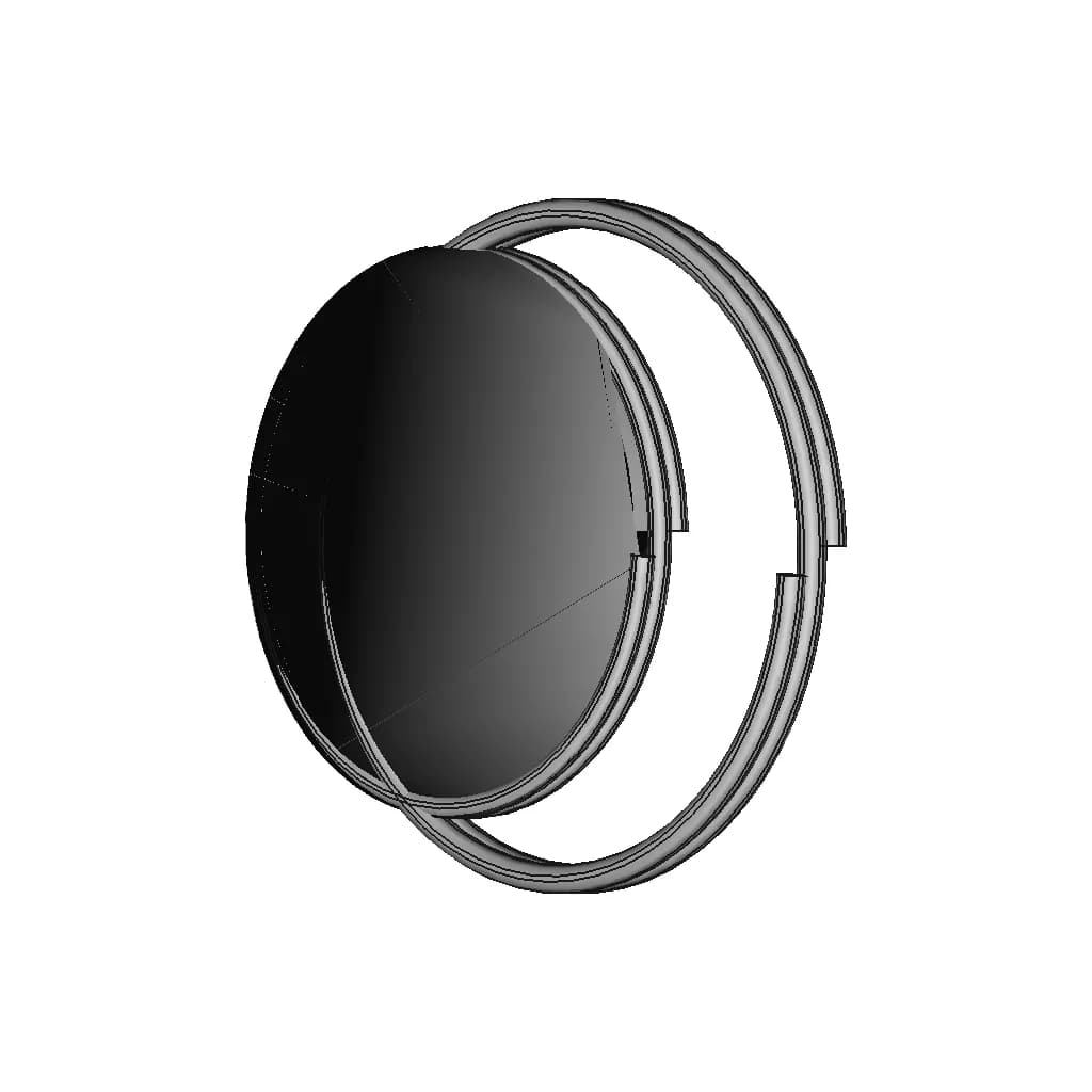 Key Ring (24 Mm) - Standard Mechanical Component_270_0_degree_snapshot
