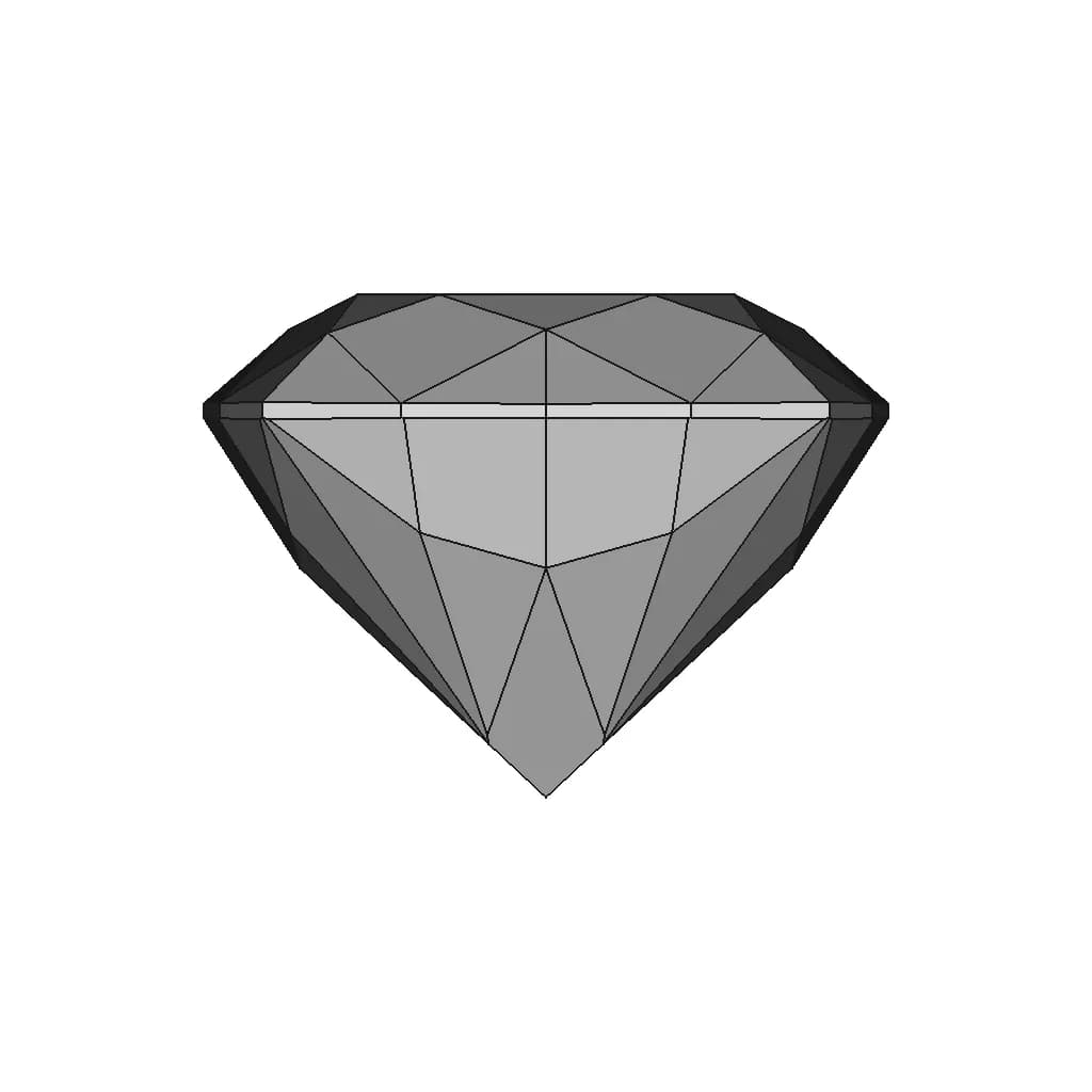 Lapidary Gemstones Jewels | High-Quality CAD Model_0_0_degree_snapshot