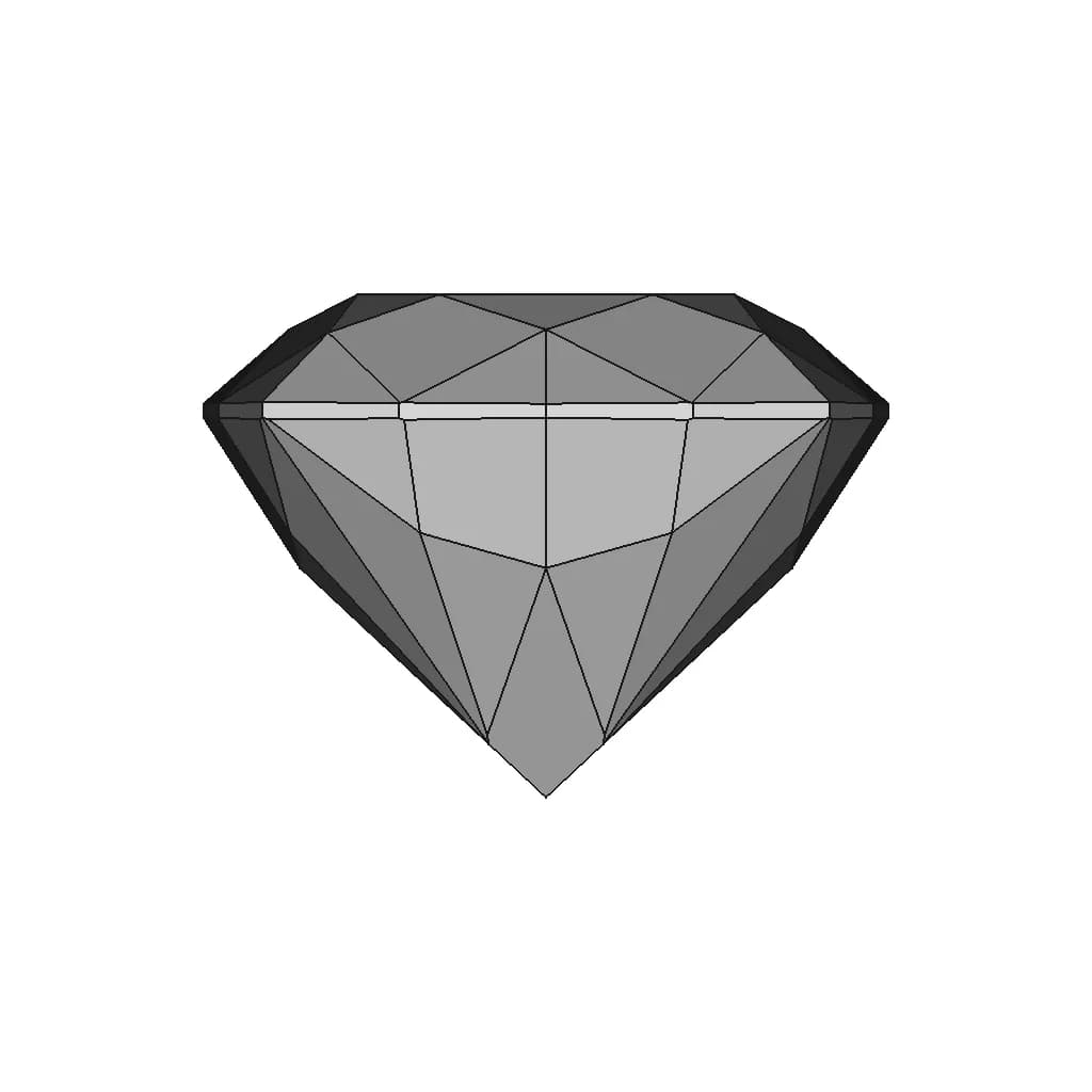 Lapidary Gemstones Jewels | High-Quality CAD Model_0_270_degree_snapshot