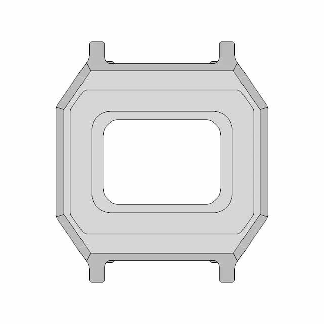 Cnc Casio A700 Face F-91W - Standard Mechanical Component