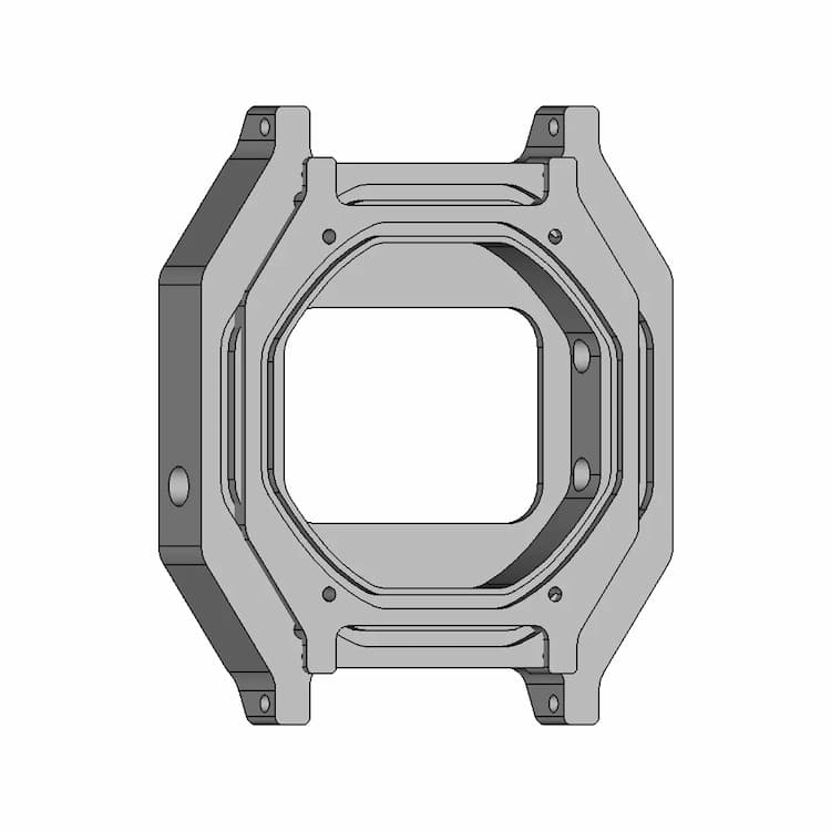 Cnc Casio A700 Face F-91W - Standard Mechanical Component