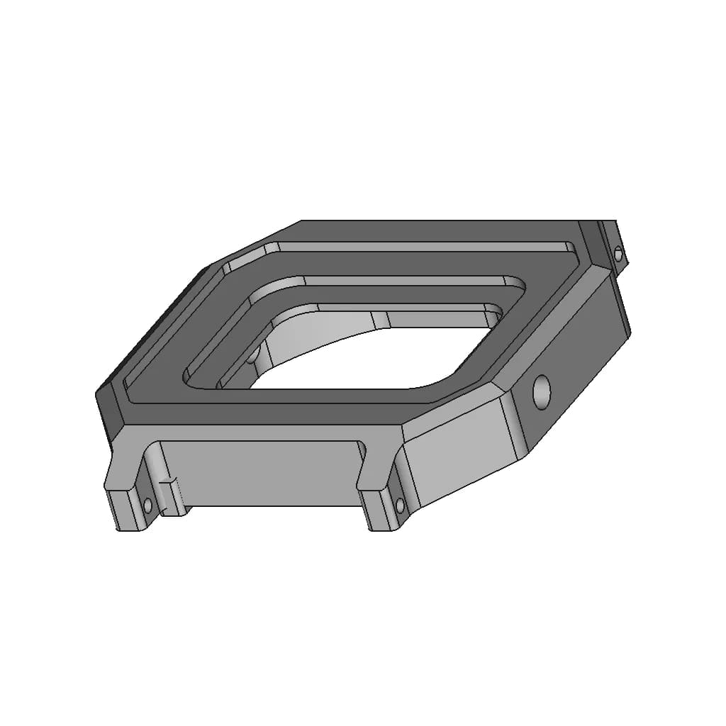 Cnc Casio A700 Face F-91W - Standard Mechanical Component_60_30_degree_snapshot