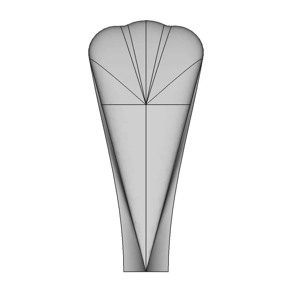 Jewelry Necklace Display Stand - Standard Mechanical Component_0_0_degree_snapshot