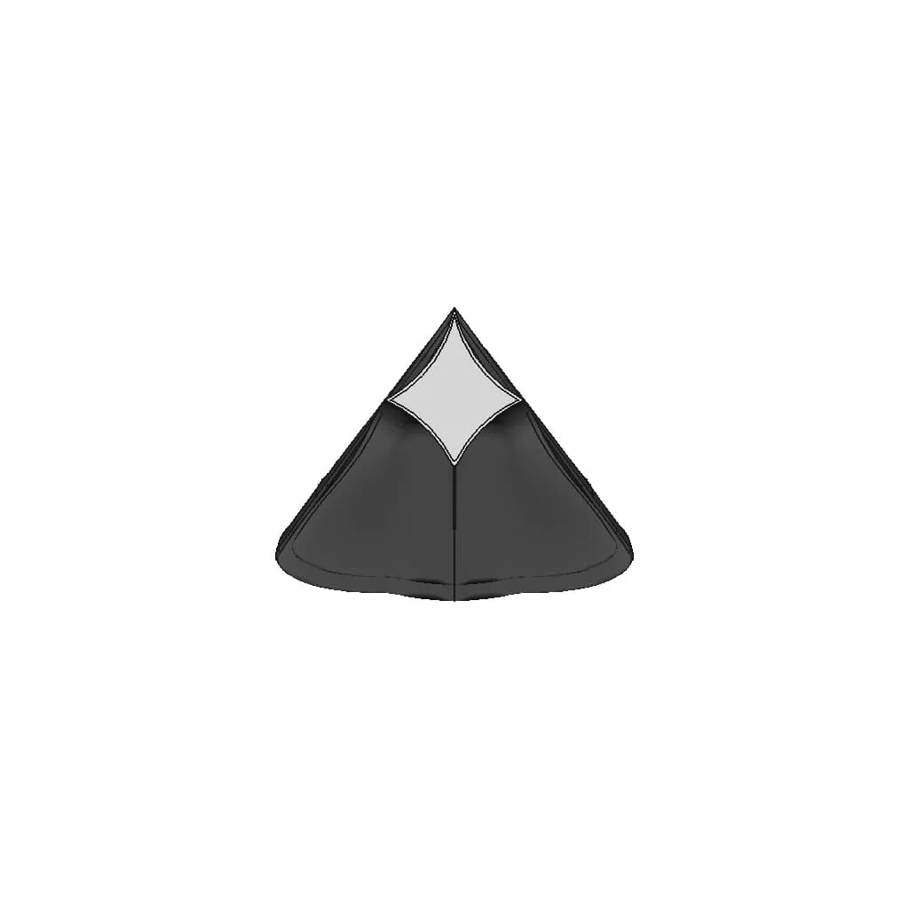 Jewelry Necklace Display Stand - Standard Mechanical Component_90_0_degree_snapshot