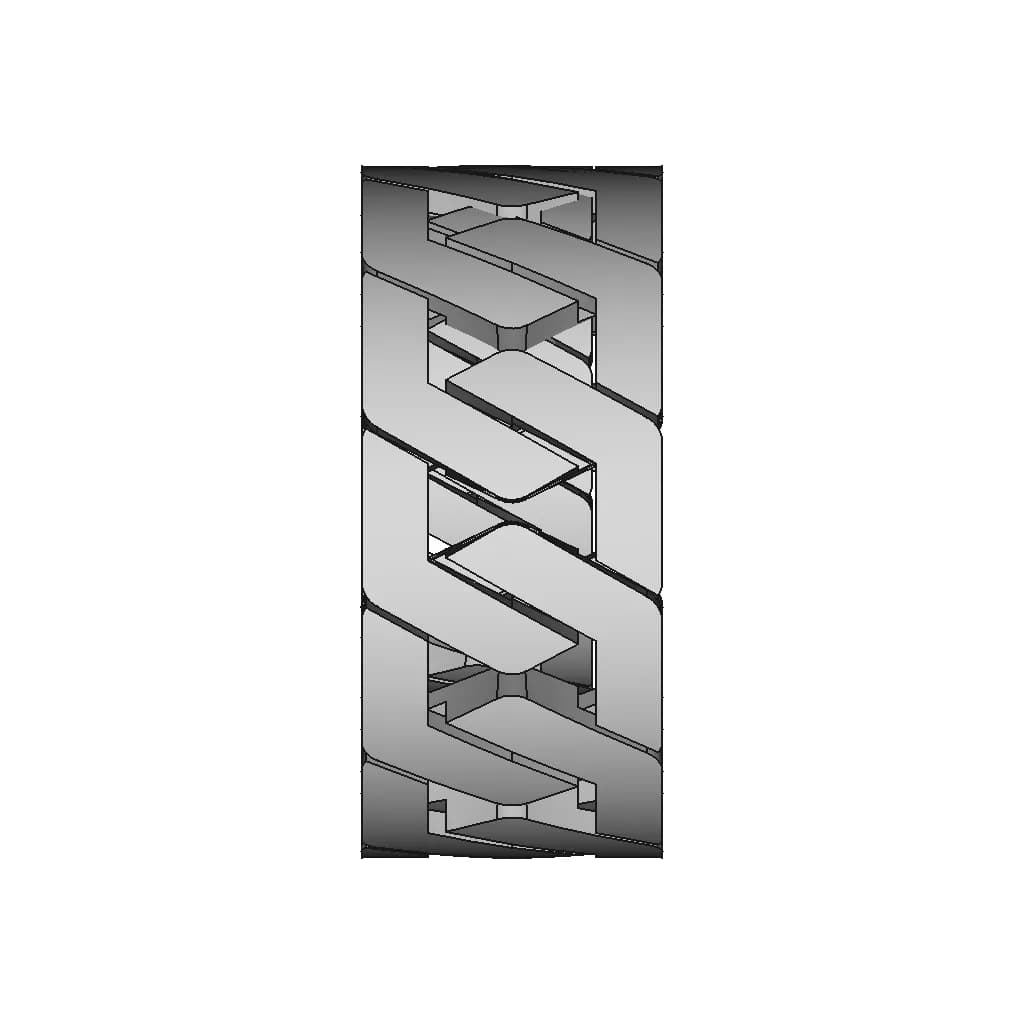 Gold Chaine Ring - Standard Mechanical Component_0_270_degree_snapshot