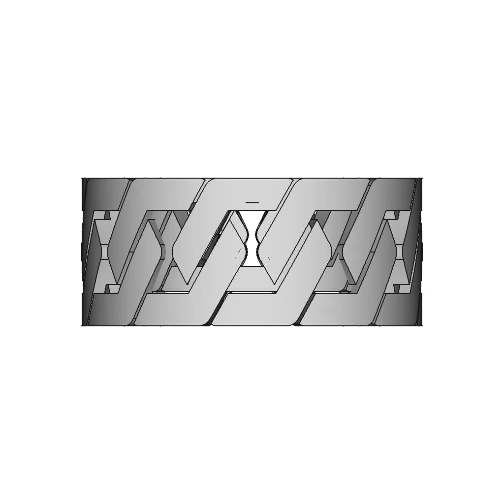 Gold Chaine Ring - Standard Mechanical Component_270_0_degree_snapshot