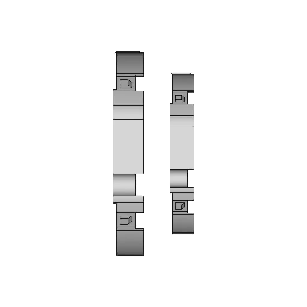 Casio F-91W 593 Module Retainer | High-Quality CAD Model_0_90_degree_snapshot