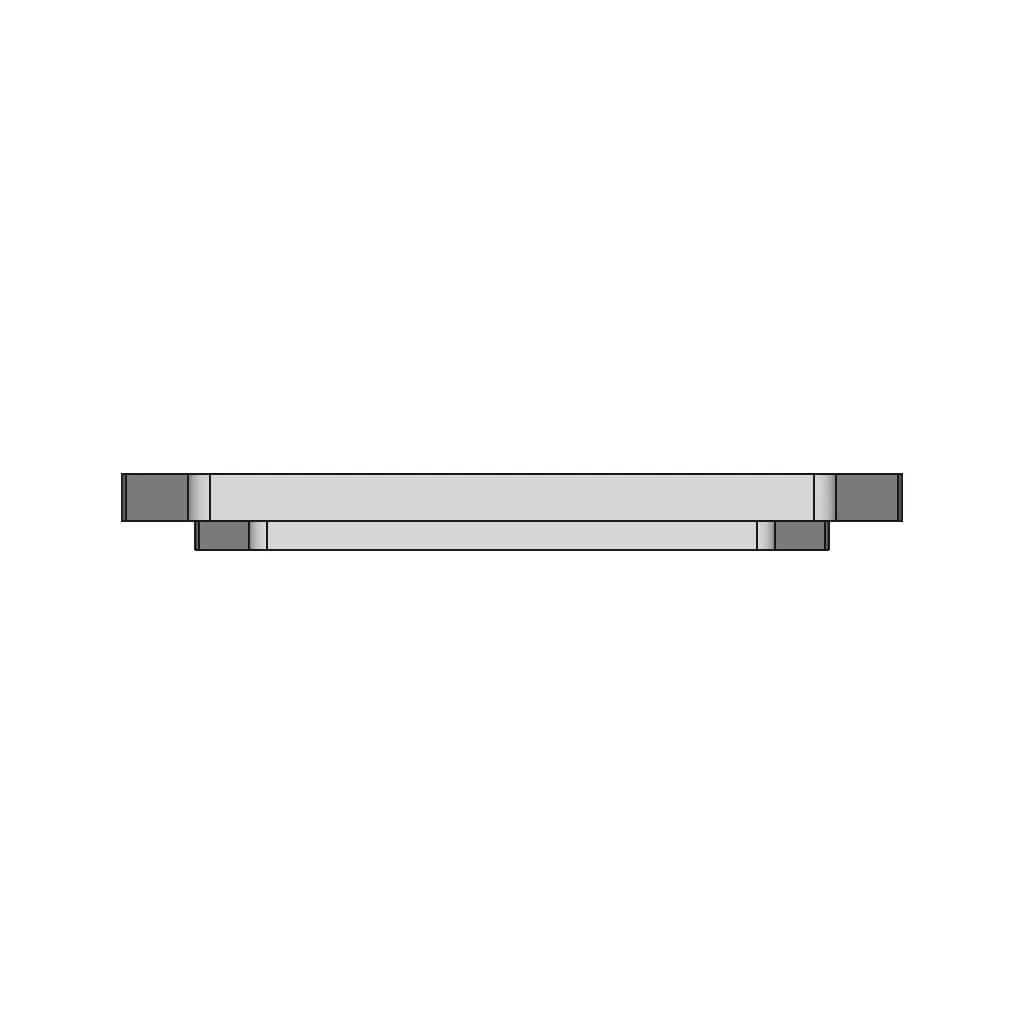 Casio F-91W Crystal | 3D Engineering Design File_90_0_degree_snapshot