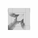 Impossible Cube - Inspired By Escher | High-Quality CAD Model_90_0_degree_snapshot