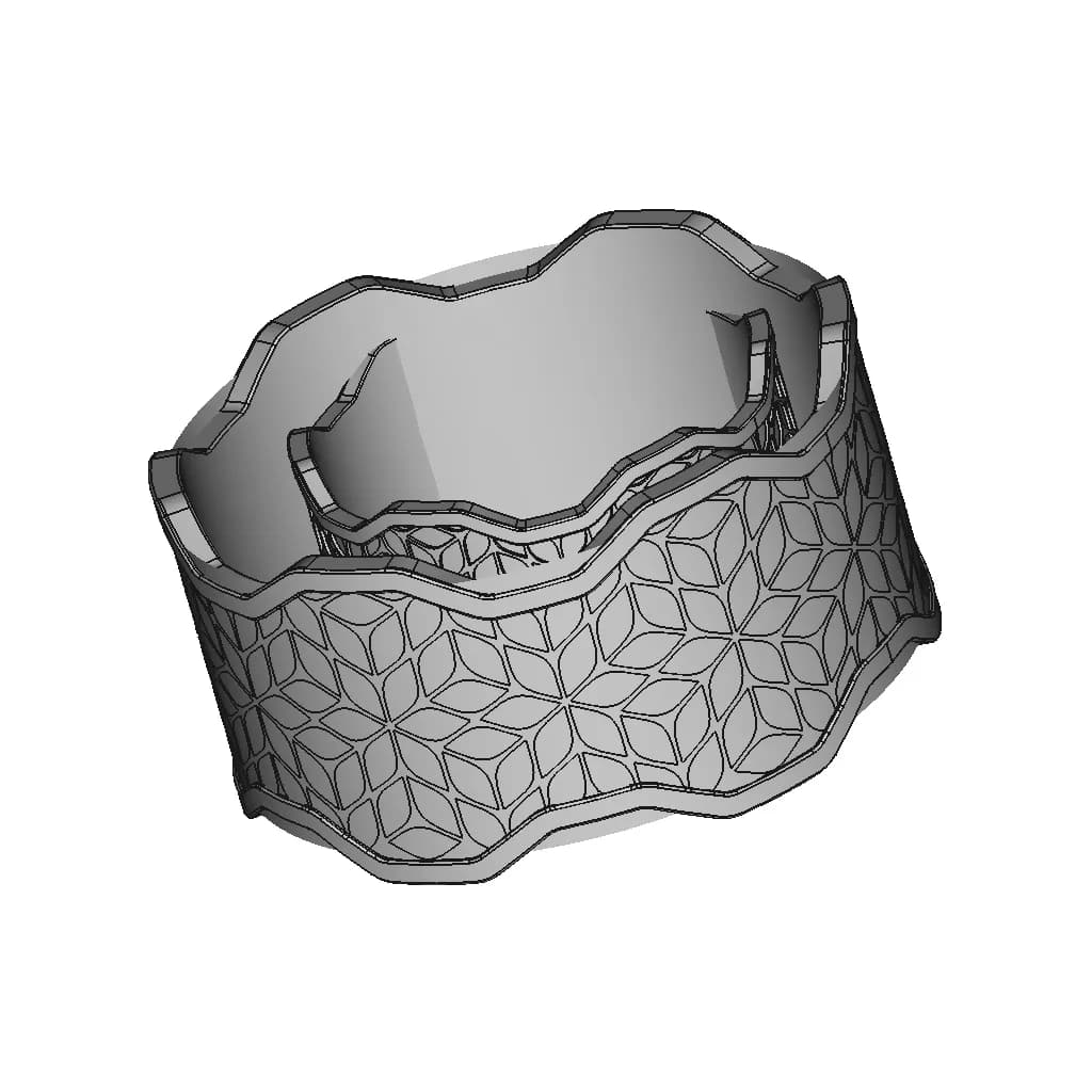 Ring Rolling Gold - Downloadable CAD Representation_60_30_degree_snapshot