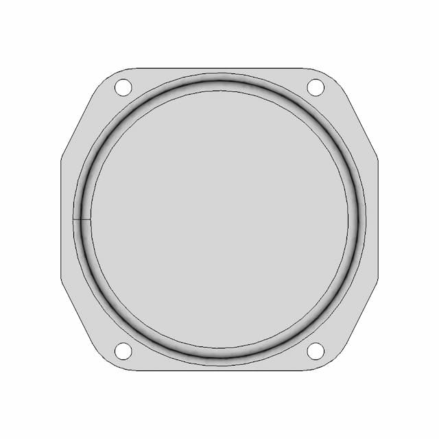 Casio F-91W Case Back Replacment | 3D Engineering Design File