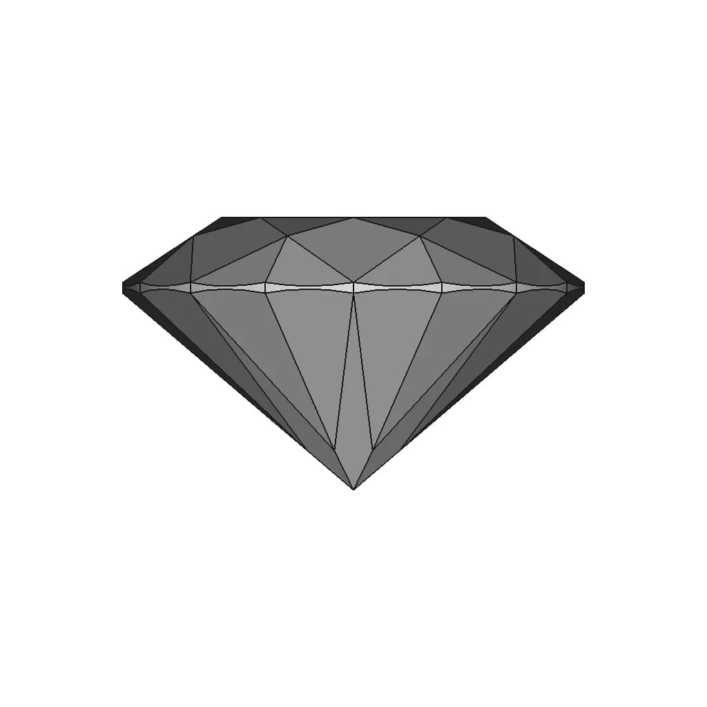 Diamond | 3D Engineering Design File_0_90_degree_snapshot