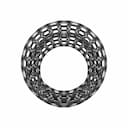 Honeycomb Toroid Ring - Downloadable CAD Representation_270_0_degree_snapshot