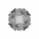 Complex Ball Geometry | 3D Engineering Design File_270_0_degree_snapshot