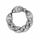Self Interlocking Single Body Mobius - Standard Mechanical Component_270_0_degree_snapshot
