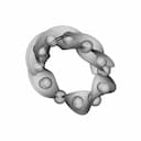 Self Interlocking Single Body Mobius - Standard Mechanical Component_60_30_degree_snapshot