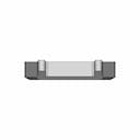 Casio F-91W Clear Case V1 - Downloadable CAD Representation_270_0_degree_snapshot