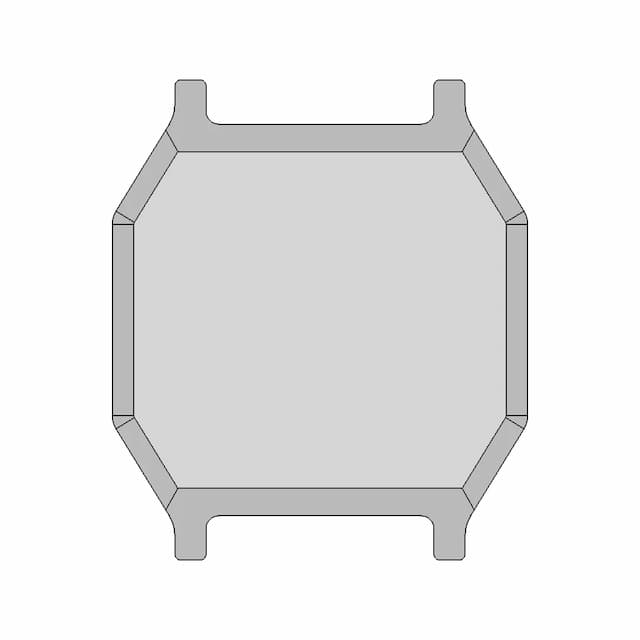 Casio F-91W Clear Case V2 | High-Quality CAD Model