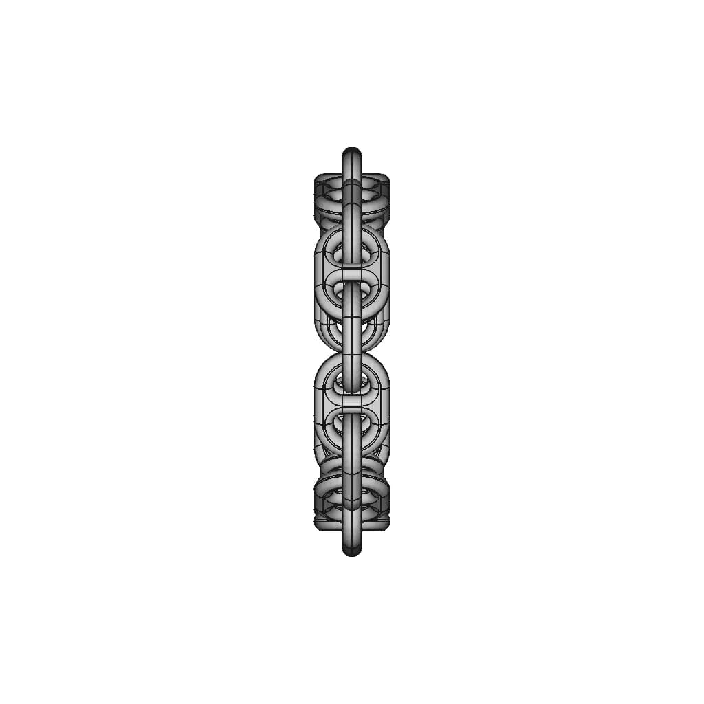 Bracelet Chain | High-Quality CAD Model_0_270_degree_snapshot