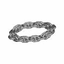 Bracelet Chain | High-Quality CAD Model_60_30_degree_snapshot