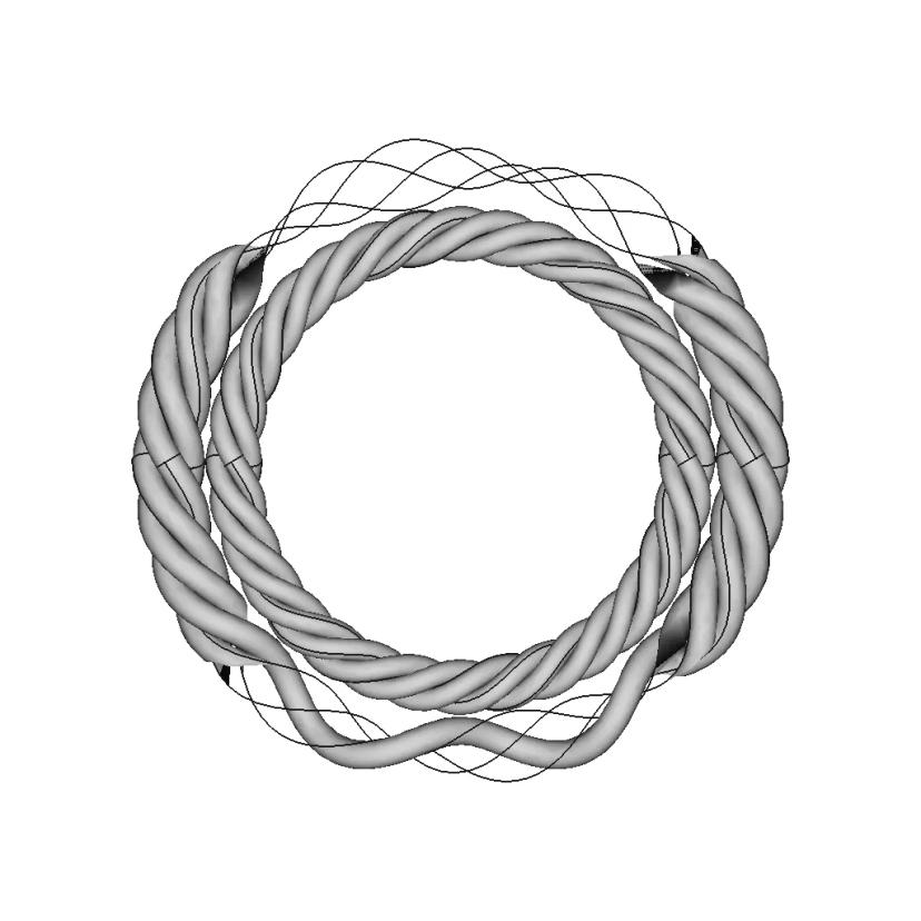 Twisted Bracelet - Downloadable CAD Representation