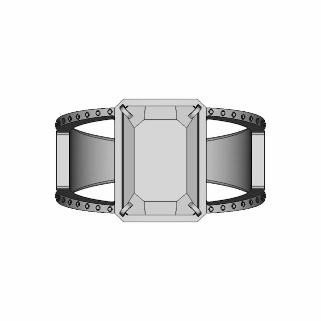 Diamond Ring | High-Quality CAD Model