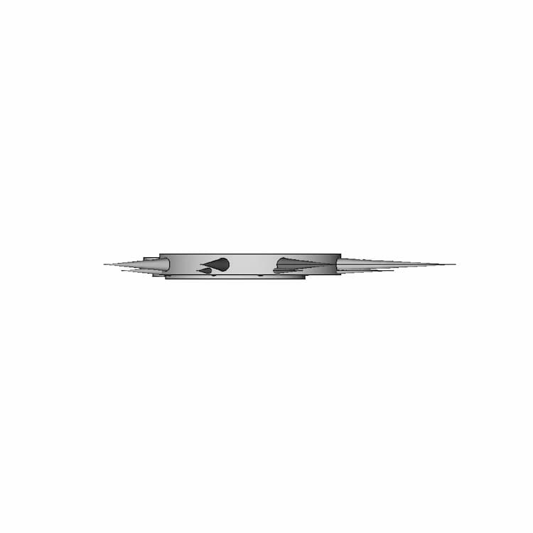 Spiked Earring | 3D Engineering Design File