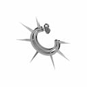 Spiked Earring | 3D Engineering Design File_60_30_degree_snapshot