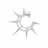 Spiked Earring | 3D Engineering Design File_90_0_degree_snapshot
