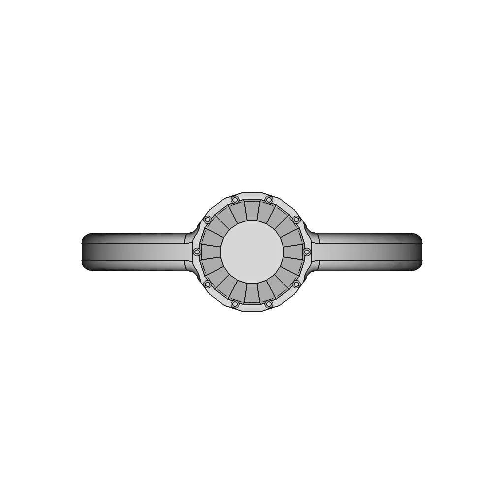 Ruby Wedding Band For The Wife | High-Quality CAD Model_270_0_degree_snapshot