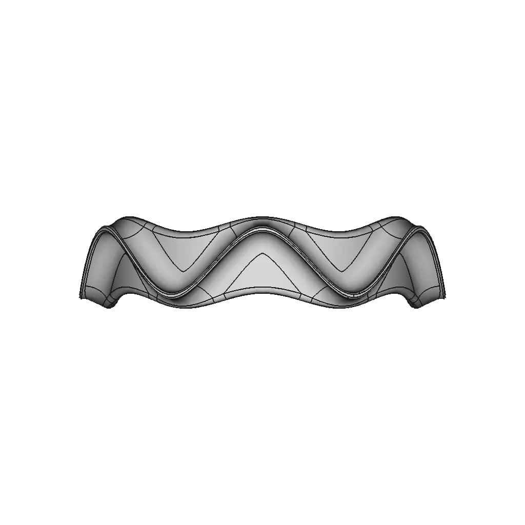 Solidworks: Bracelet (5) | 3D Engineering Design File_0_0_degree_snapshot