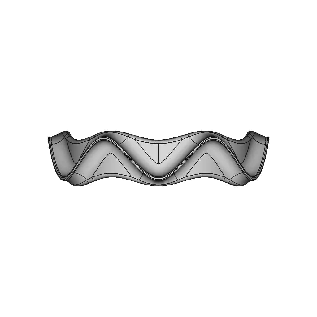 Solidworks: Bracelet (5) | 3D Engineering Design File_0_270_degree_snapshot