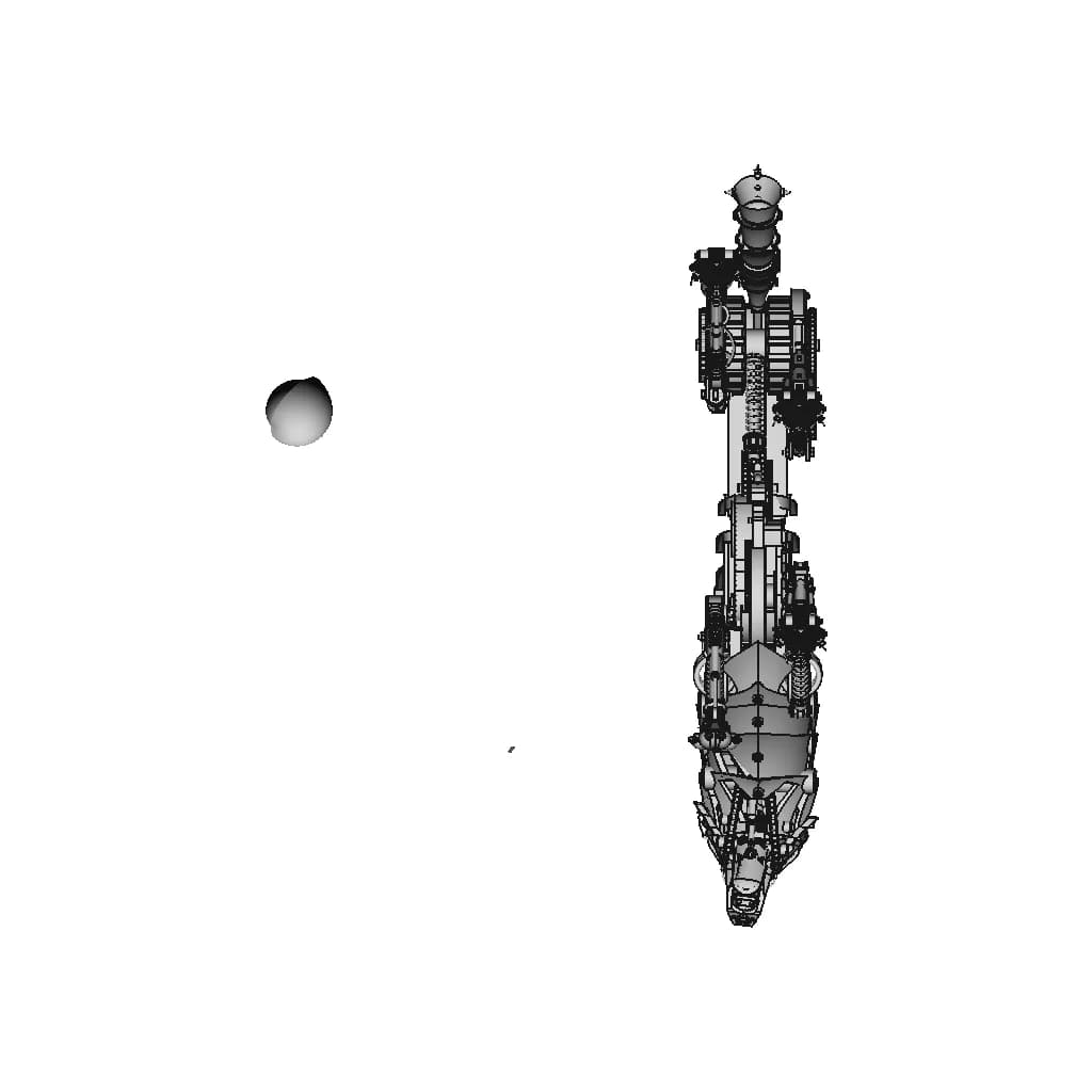 Robot Dog/Mechanical Dog - Standard Mechanical Component_90_0_degree_snapshot