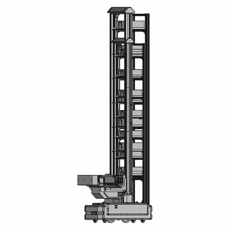 Three-Dimensional Storage Automated Guided Vehicle (Agv) - Standard Mechanical Component