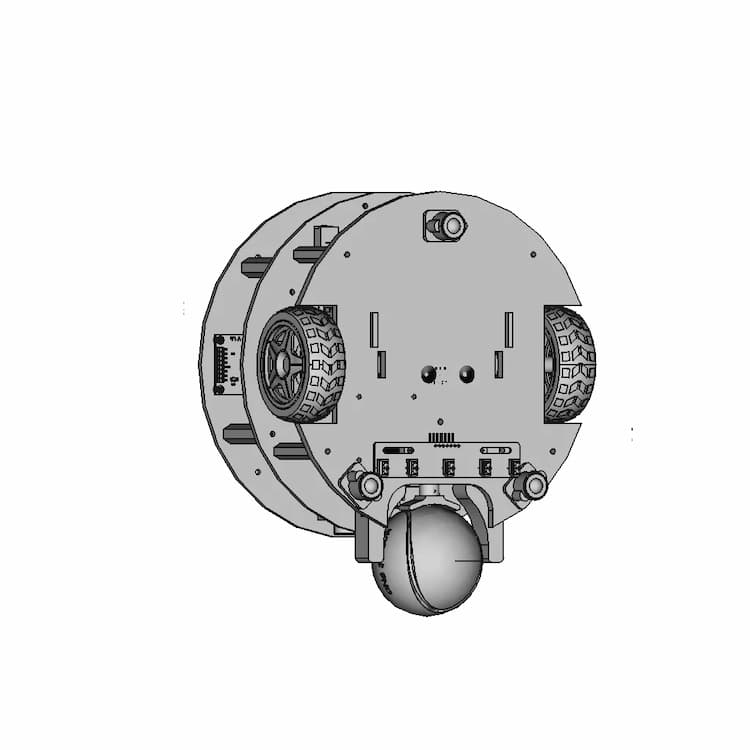 Soccer Robot - Downloadable CAD Representation