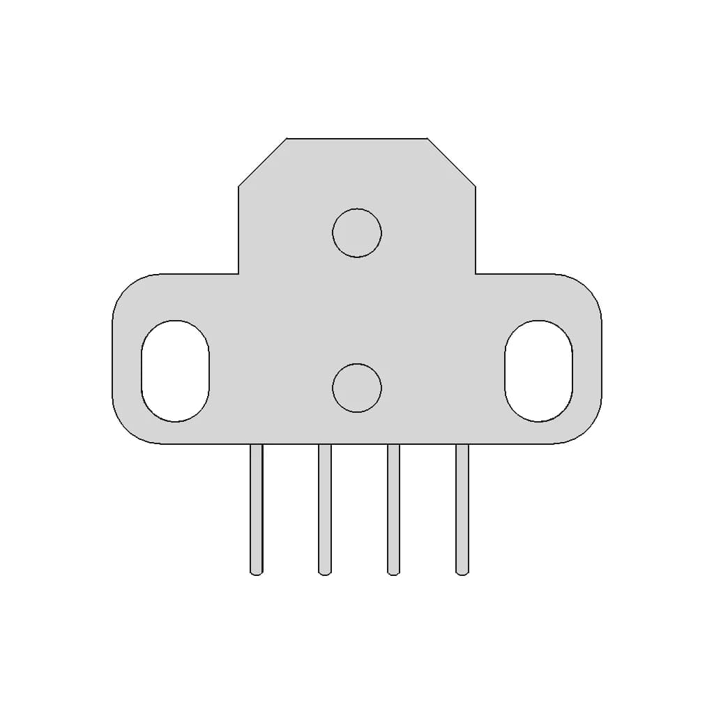 Agilent Q9873 - Optic Sensor | 3D Engineering Design File_270_0_degree_snapshot