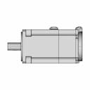 Servo Motor A6M80-1000H2B1-M17 - Downloadable CAD Representation_0_90_degree_snapshot