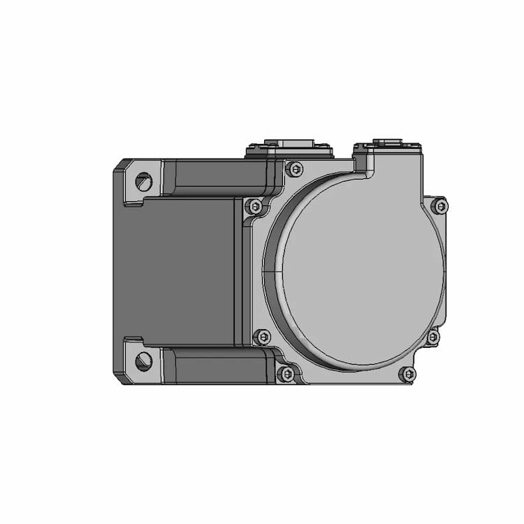 Servo Motor A6M80-1000H2A1-M17 - Downloadable CAD Representation