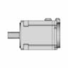 Servo Motor A6M80-1000H2A1-M17 - Downloadable CAD Representation_0_90_degree_snapshot