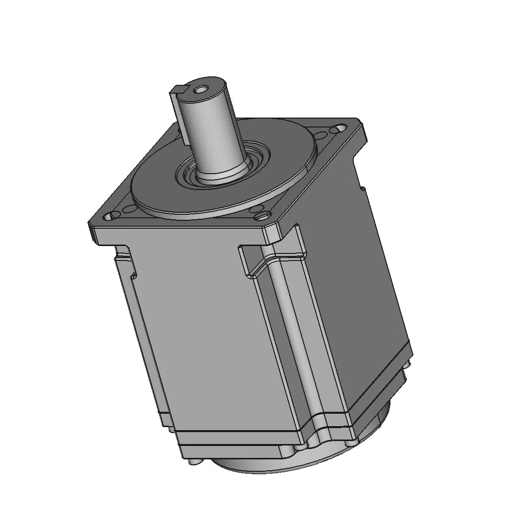 Servo Motor A6M80-1000H2A1-M17 - Downloadable CAD Representation_60_30_degree_snapshot