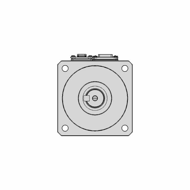 Servo Motor A6M80-750H2B1-M17 | 3D Engineering Design File