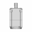 Servo Motor A6M80-750H2B1-M17 | 3D Engineering Design File_90_0_degree_snapshot