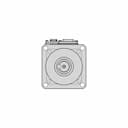 Servo Motor A6M60-400H2B1-M17 - Downloadable CAD Representation_0_0_degree_snapshot