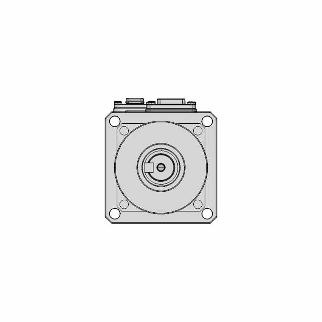 Servo Motor A6M60-400H2B1-M17 - Downloadable CAD Representation