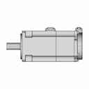 Servo Motor A6M60-400H2B1-M17 - Downloadable CAD Representation_0_90_degree_snapshot