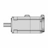 Servo Motor A6M60-400H2B1-M17 - Downloadable CAD Representation_0_90_degree_snapshot